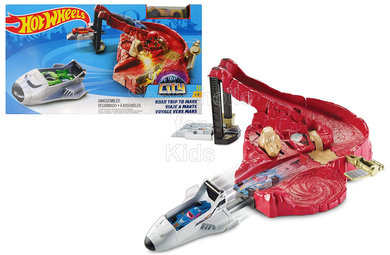 Hot Wheels City Road Trip to Mars Playset - We-R-Toys